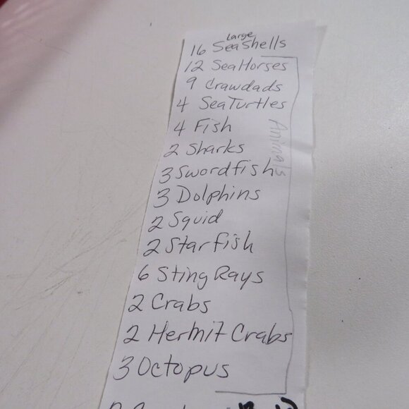 Under Water Plastic Sea Shells, Plants etc, WEIGHTED, DESIGNED TO BE UNDER WATER - Picture 12 of 16